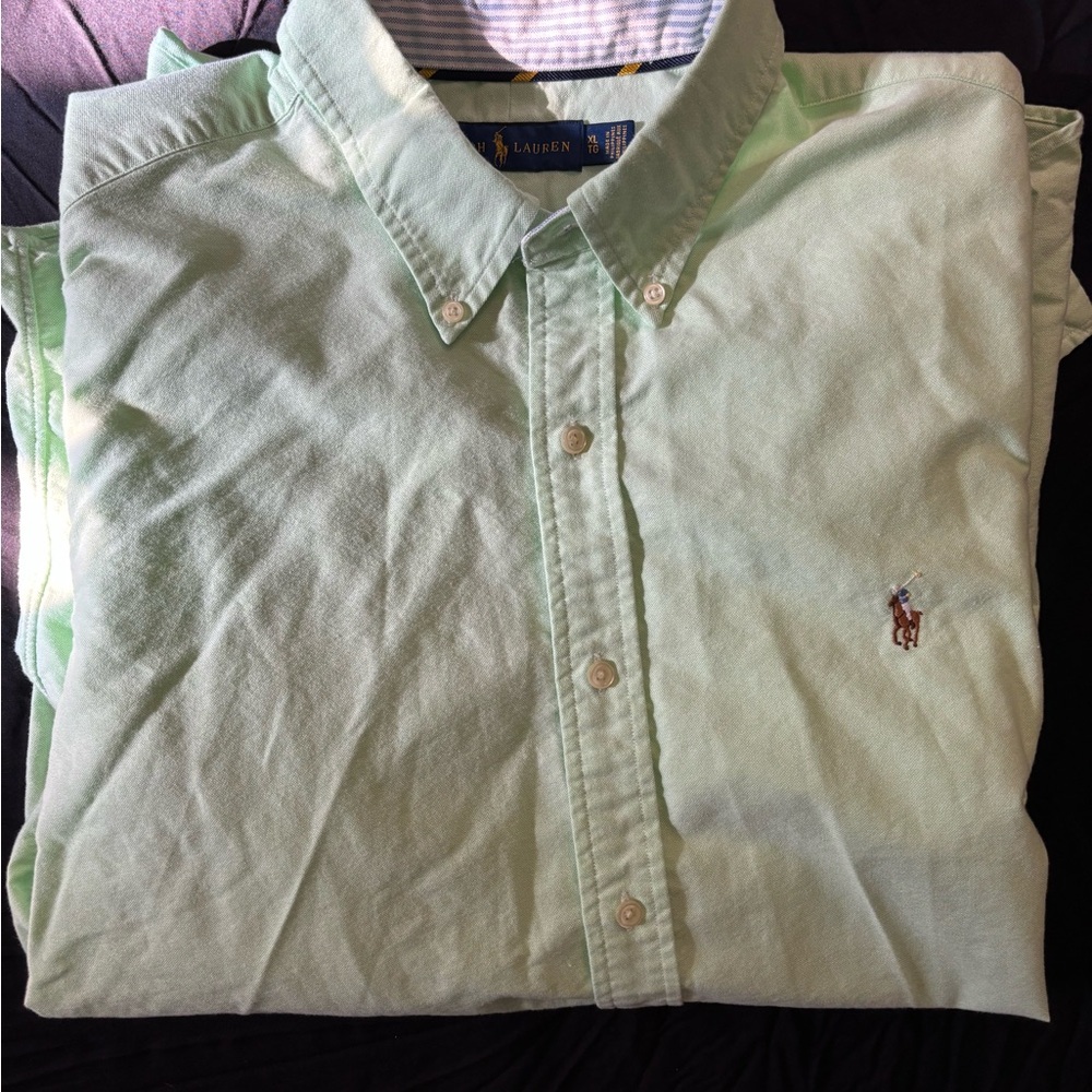 Polo Ralph Lauren Mint Green Casual Shirt
